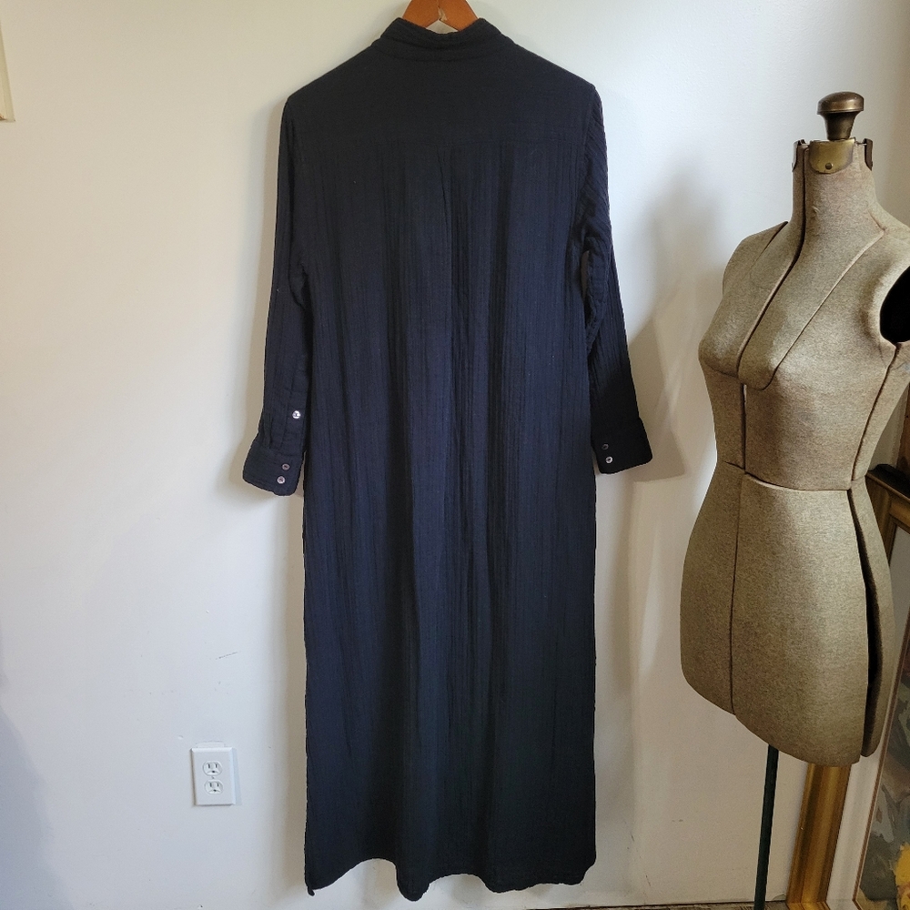 Natural Life Drew Gauze Shirt Dress Size Small - Picture 4 of 7